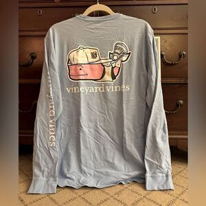 Vineyard Vines blue PLL Lacrosse long sleeved T-shirt L NWOT - Limited edition